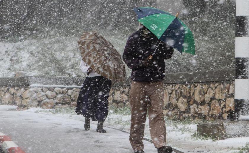 Israelul a fost lovit de cea mai violentă furtună de zăpadă din ultimii 20 de ani 186849