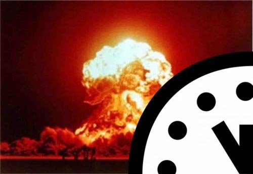 Sfârşitul lumii, în continuare, aproape. &quot;Doomsday Clock&quot;, la cinci minute până la miezul nopţii