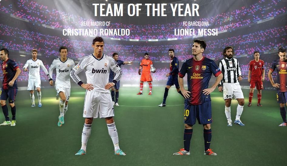 UEFA a anunţat echipa ideală a anului 2012: Dominaţie spaniolă, dar lipseşte Falcao