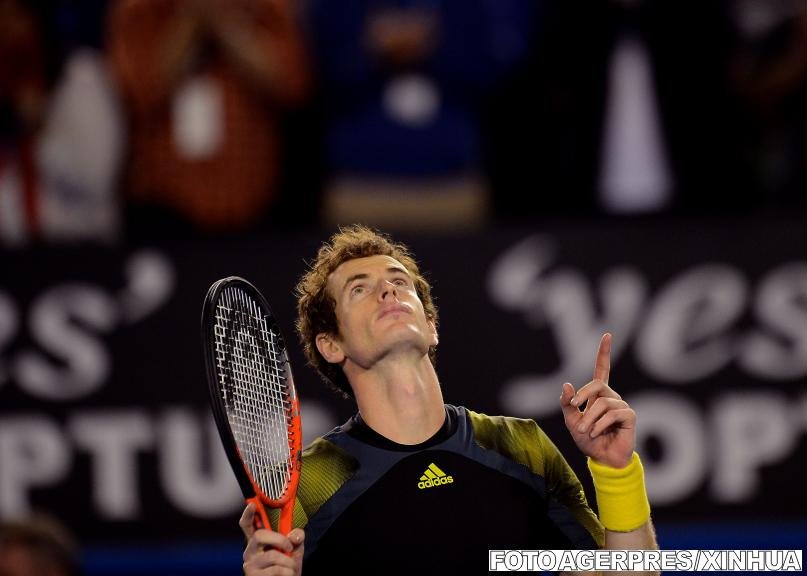 Andy Murray l-a învins pe Roger Federer şi s-a calificat în finala de la Australian Open