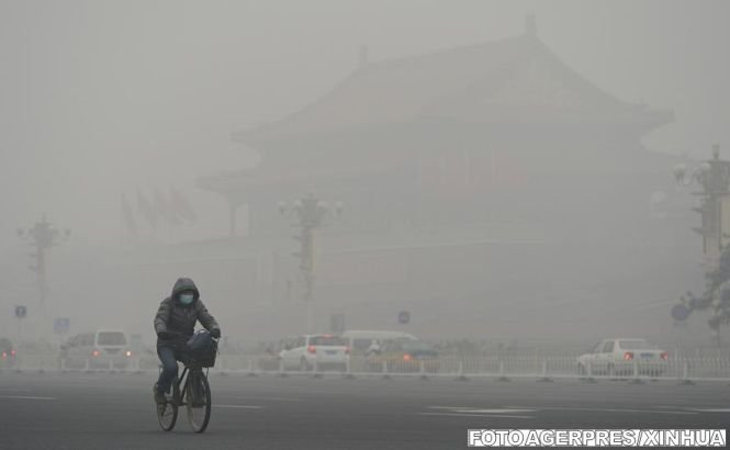 Beijingul, acoperit din nou de un smog toxic