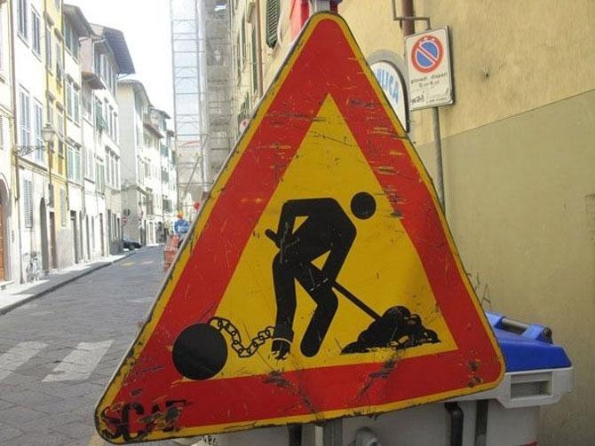 Dă o nouă viaţă peisajului urban. Vezi aici cele mai tari semne de circulaţie 190182