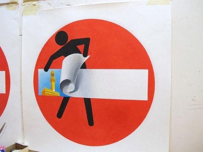 Dă o nouă viaţă peisajului urban. Vezi aici cele mai tari semne de circulaţie 190185