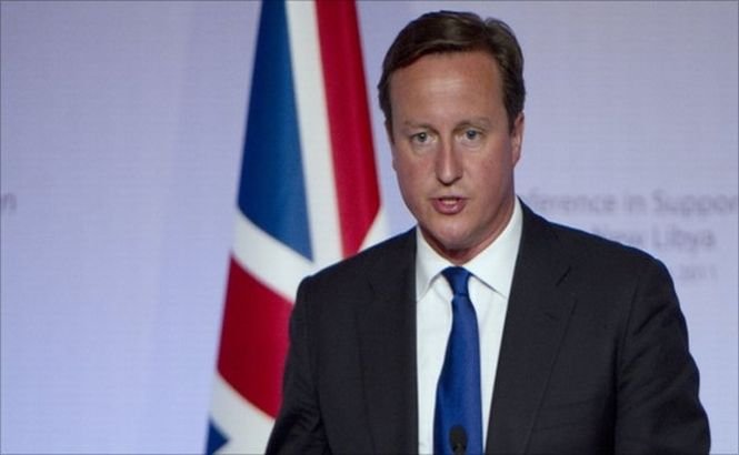 David Cameron a întreprins o vizită fulgerătoare în Libia
