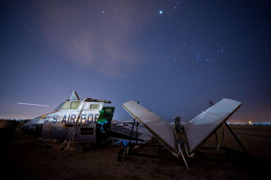 Locul în care "păsările" de război se duc să moară. Imagini spectaculoase din cimitirul de avioane al Forţelor Aeriene Americane 191261