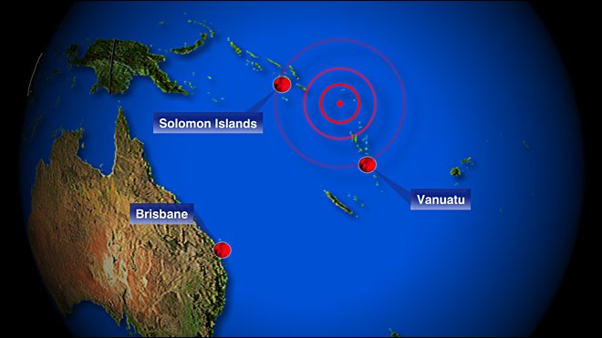 CUTREMURE ÎN SERIE în Insulele Solomon. Un alt seism cu magnitudinea 7 a zguduit zona insulelor
