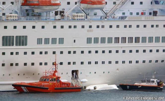 Accident pe o navă de croazieră. 5 oameni au murit după prăbuşirea unui tender