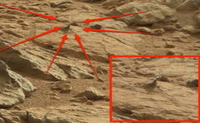 Structură bizară pe Marte. Roverul Curiosity a descoperit un obiect misterios din metal 