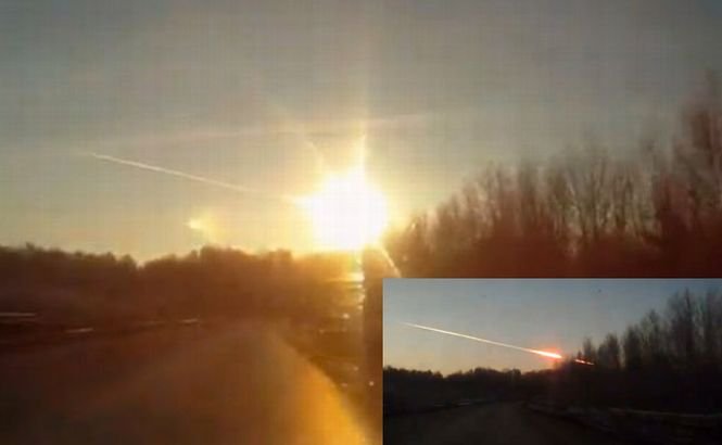 Fenomenul care a semănat panică printre ruşi. Imagini spectaculoase cu ploaia de meteoriţi din Rusia