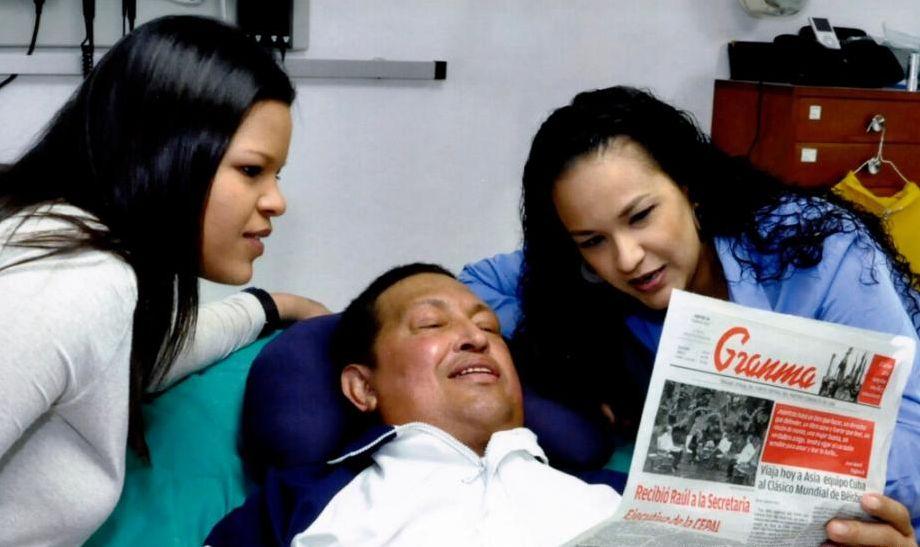 PRIMELE IMAGINI cu Hugo Chavez pe patul de spital  193533