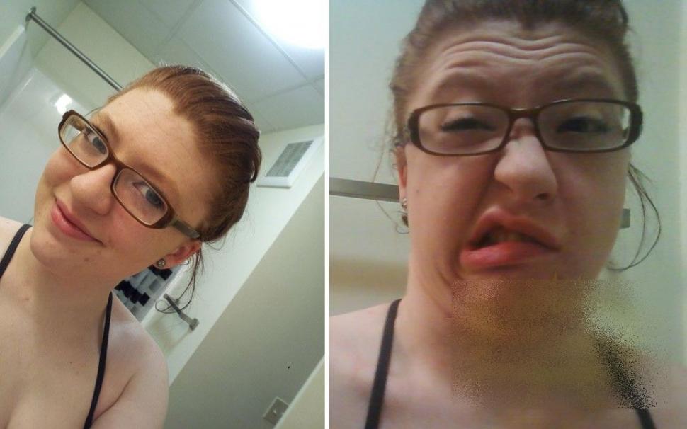 Într-o secundă această tânără superbă a ajuns să arate ca un monstru. E cel mai mare manifest de pe internet 193875