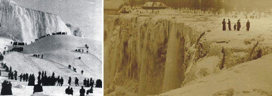 Este cea mai cunoscută cascadă din lume, dar pur şi simplu a ÎNCREMENIT. Oamenii mergeau pe ea ca pe uscat 194562