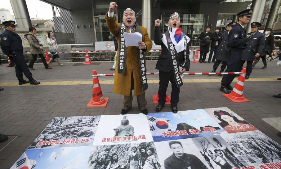 Miting în Japonia pentru revendicarea unor insule aflate sub controlul Coreei de Sud