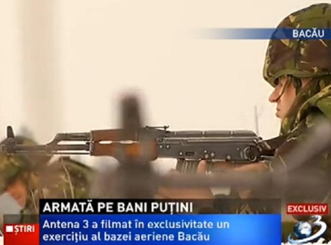 Antena 3 a filmat un exerciţiu al bazei aeriene Bacău, parte a structurilor de răspuns rapid din NATO
