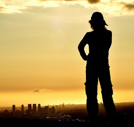 Siluete surprinse de obiectivul aparatului în razele apusului de soare 195494