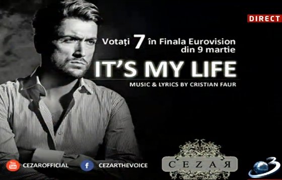 Cezar &quot;The Voice&quot;, susţinut în cursa pentru Eurovision de Andrea Bocelli 