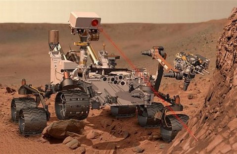 Robotul Curiosity a fost pus în aşteptare din motiv de pană la computer