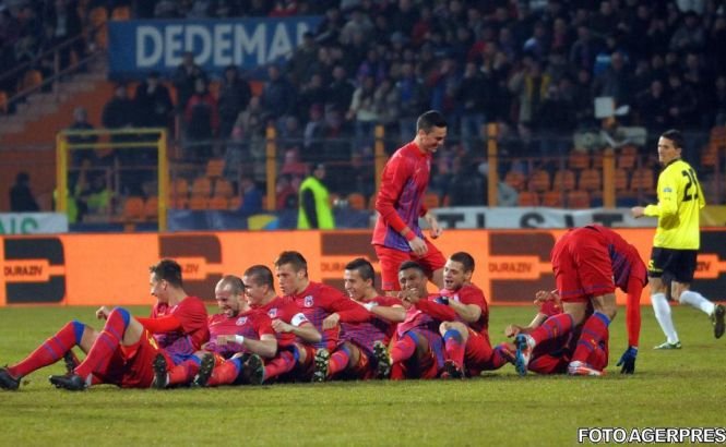 Liga I: Steaua a câştigat cu 4-3 la Piatra Neamţ şi îşi păstrează avansul din fruntea clasamentului