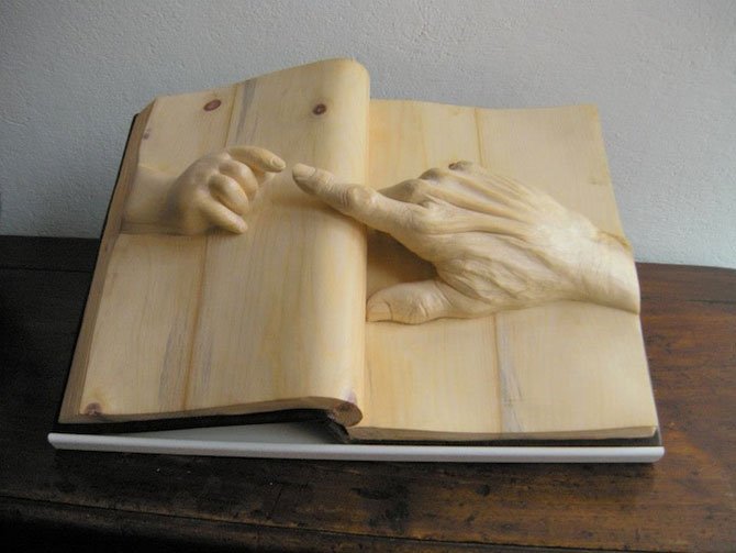 Nino Orlandi, omul înzestrat cu o pasiune nemărginită pentru sculptura în lemn