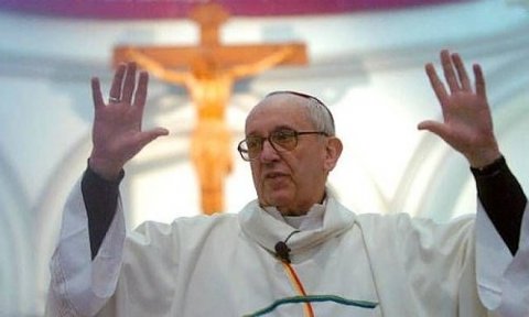 Papa Francisc a glumit cu cardinalii care l-au ales: Dumnezeu să vă ierte