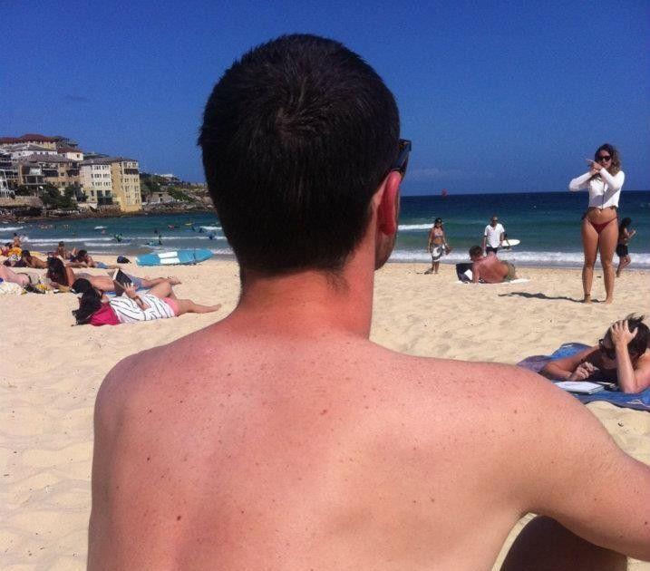 S-a întâmplat la câteva secunde după ce a făcut poza asta. S-a jurat că în viaţa lui nu va mai merge acolo 198283