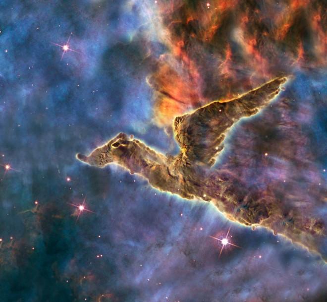 Spaţiul cosmic prinde viaţă. &quot;Fiinţele&quot; incredibile din imaginile NASA 198723