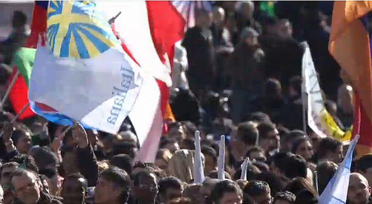 Vezi un FOTOREPORTAJ impresionant de la Vatican cu întronarea Papei Francisc. Ce MESAJ a adresat suveranul întregii lumi 198944