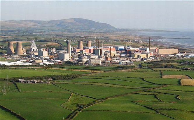 Centrala nucleară Sellafield, închisă din cauza intemperiilor