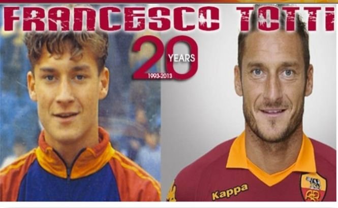 Legenda vie a Romei: Francesco Totti, 20 de ani sub tricoul giallorosso