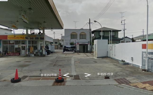 Locul pe unde a trecut moartea, fotografiat de Google Street View. Vezi oraşul fantomă de lângă Fukushima 200686