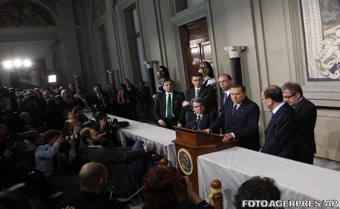 Italia: Consultările mediate de preşedintele Napolitano nu au rezolvat impasul politic