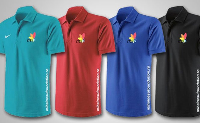 Poţi ajuta Fundaţia Mihai Neşu cumpărând un tricou cu numele şi logo-ul acesteia