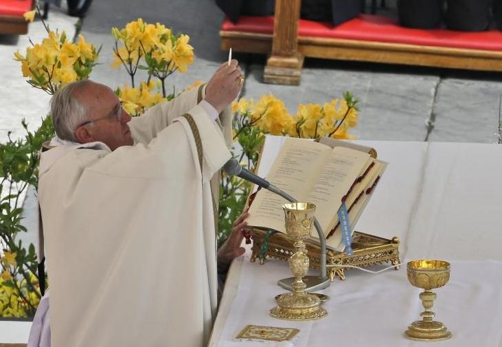 Papa Francisc îndeamnă credincioşii să transforme ura în iubire şi războaiele în pace 201138
