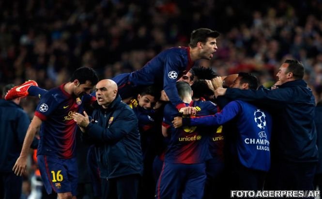 Liga Campionilor: FC Barcelona şi Bayern Munchen completează tabloul semifinalelor