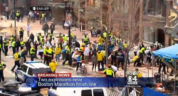 ATACUL cu BOMBĂ din BOSTON. Imagini şocante, postate pe Twitter, de martorii la teribilul eveniment 203710