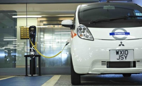 Where could be placed the first electric car charging station in Bucharest