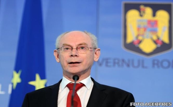 Van Rompuy: Voi conlucra cu preşedinţia lituaniană pentru aderarea României la Schengen