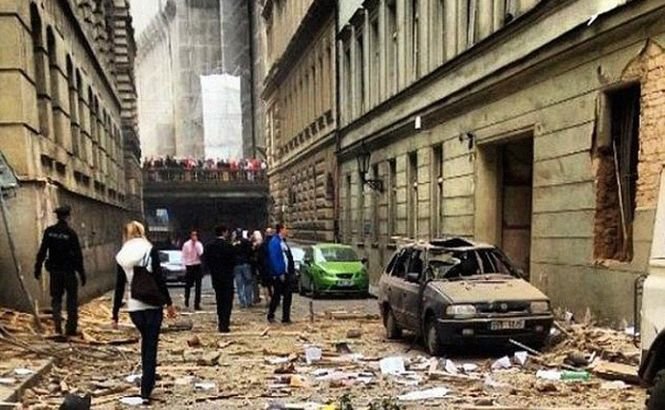 Explozia puternică din Praga a rănit 36 de persoane