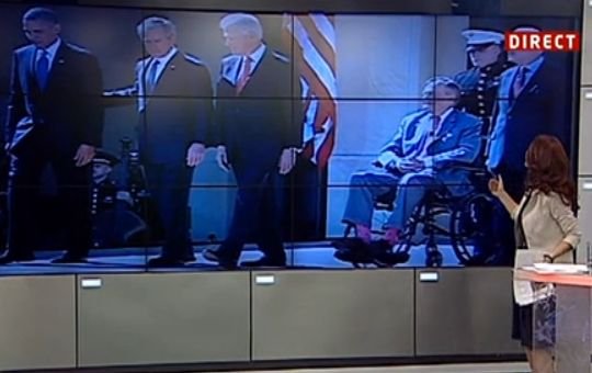 Imagine ISTORICĂ. Cinci preşedinţi americani, într-o singură fotografie