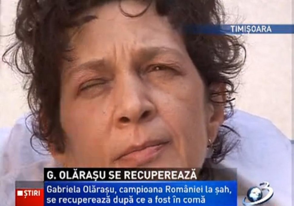 Campioana României la şah, Gabriela Olăraşu, are nevoie de ajutor ca să se recupereze complet