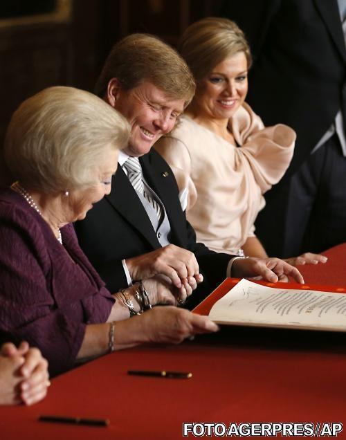 Eveniment istoric în Olanda. Willem Alexander a devenit OFICIAL rege al Olandei 206100
