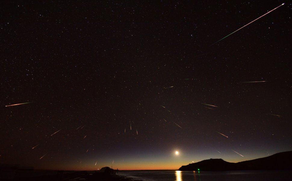 Imaginea incredibilă realizată în Noua Zeelandă. Ploaia de meteori Eta Aquarid 
