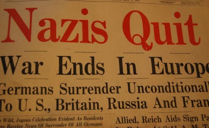 9 mai: Europa marchează sfârşitul celui de-al Doilea Război Mondial