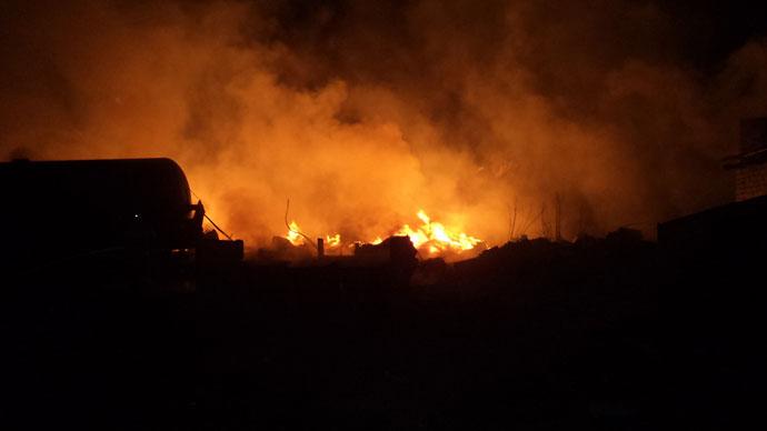 Un tren plin cu combustibil a deraiat şi apoi a explodat în sudul Rusiei 207048