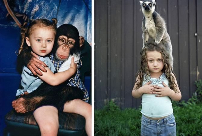 Vezi o galerie foto impresionantă cu fetiţa care iubeşte toate animalele 207078