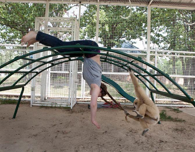 Vezi o galerie foto impresionantă cu fetiţa care iubeşte toate animalele 207085