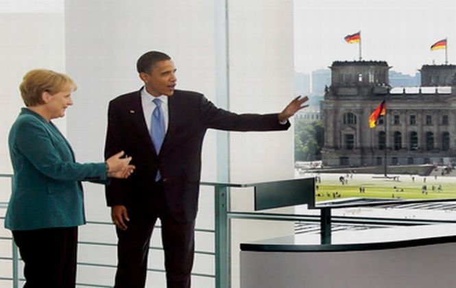 Obama va vizita Germania, la 50 de ani după JF Kennedy