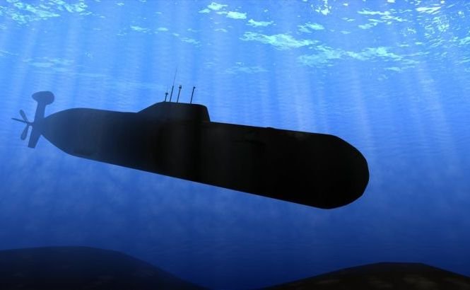Un submarin neidentificat a fost depistat pe coasta japoneză