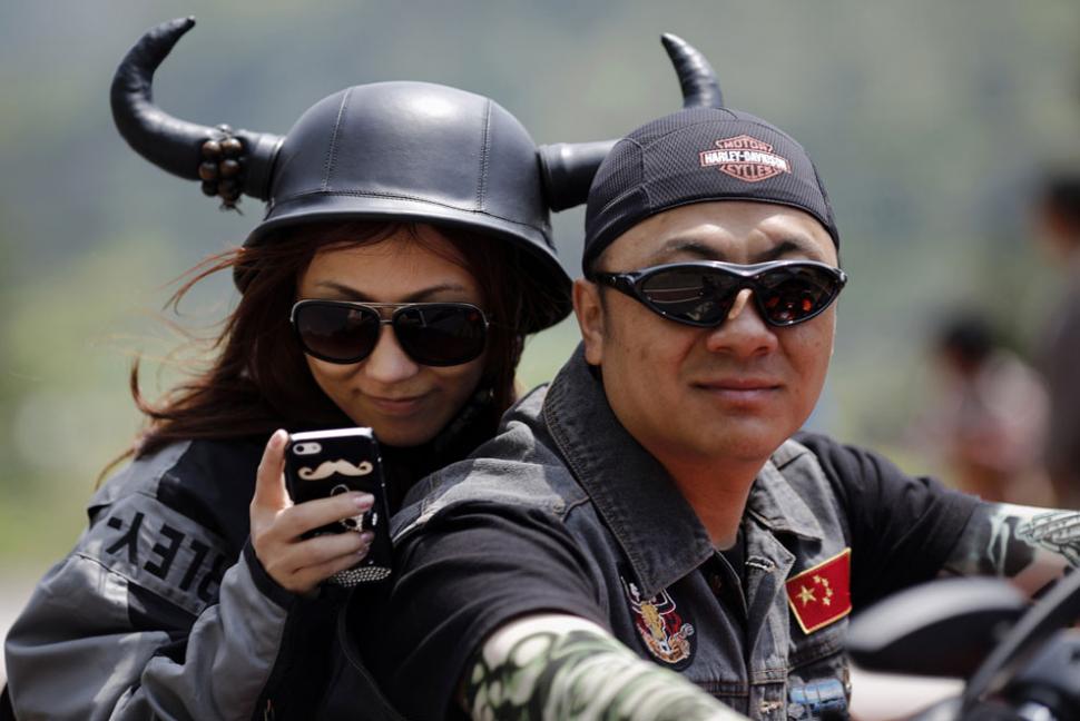 Aşa arată o întrunire a pasionaţilor de Harley Davidson în China 208326