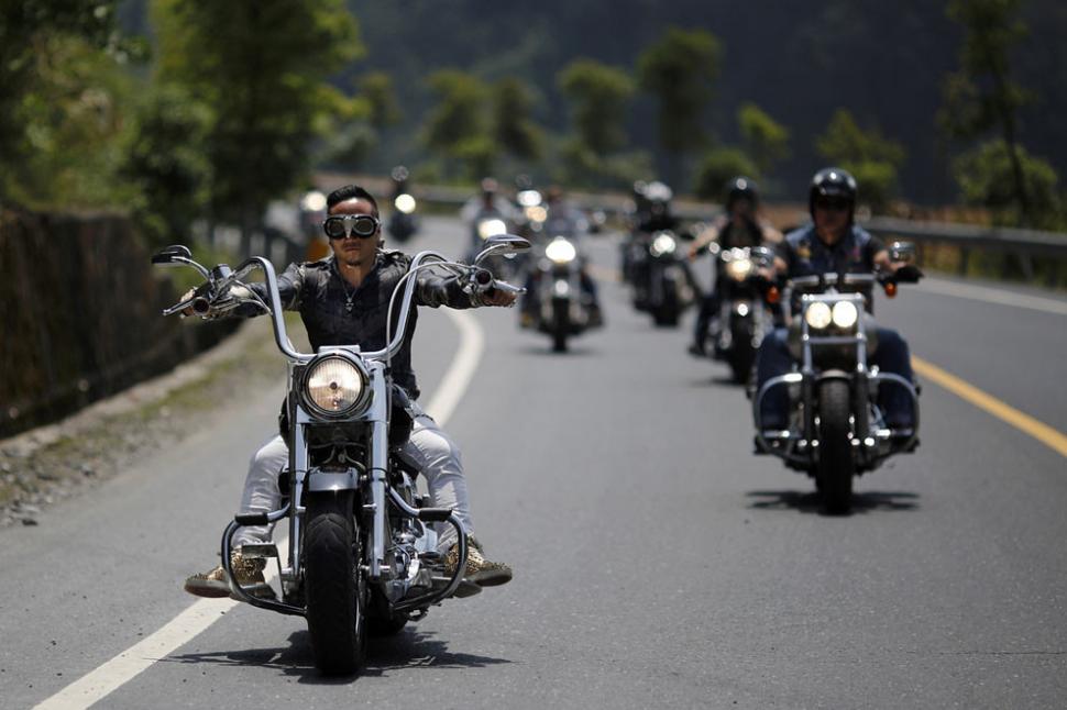 Aşa arată o întrunire a pasionaţilor de Harley Davidson în China 208327
